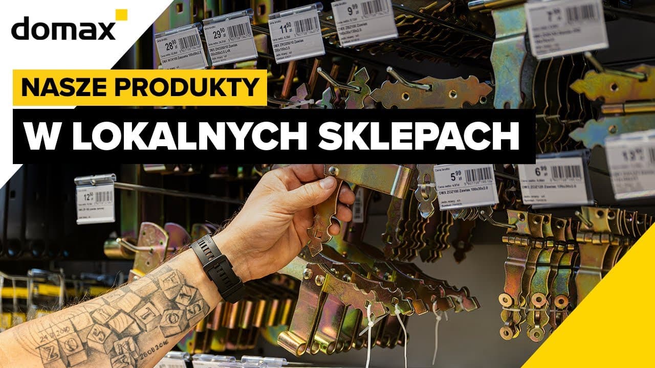Odkryj produkty Domax w sklepach stacjonarnych!