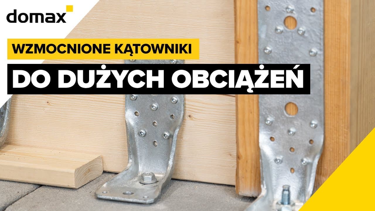 Wzmocnione kątowniki do dużych obciążeń