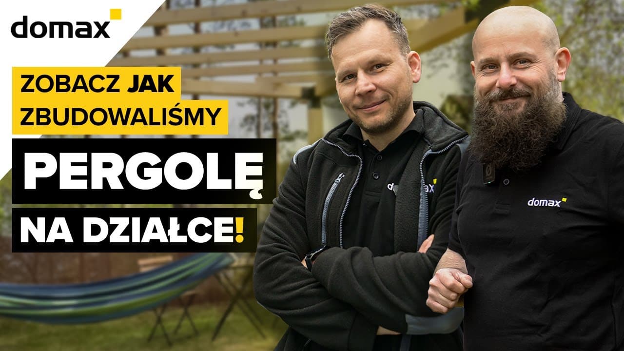 Check out how we built a PERGOLA in the garden!