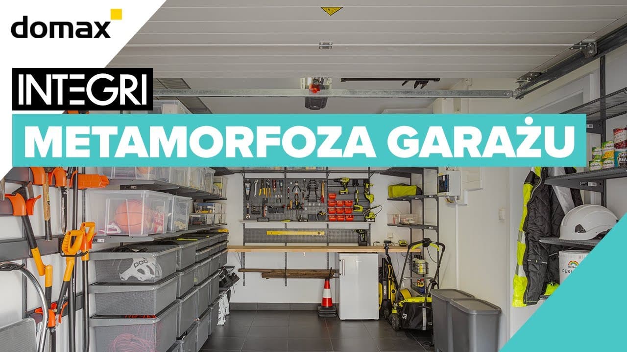 System INTEGRI w akcji! Zobacz niesamowitą metamorfozę garażu!