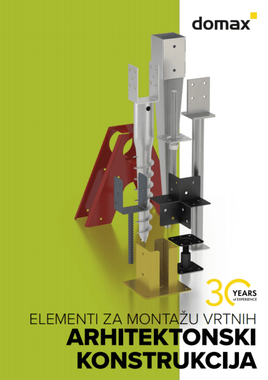 Katalog - ELEMENTI ZA MONTAŽU VRTNIH ARHITEKTONSKI KONSTRUKCIJA