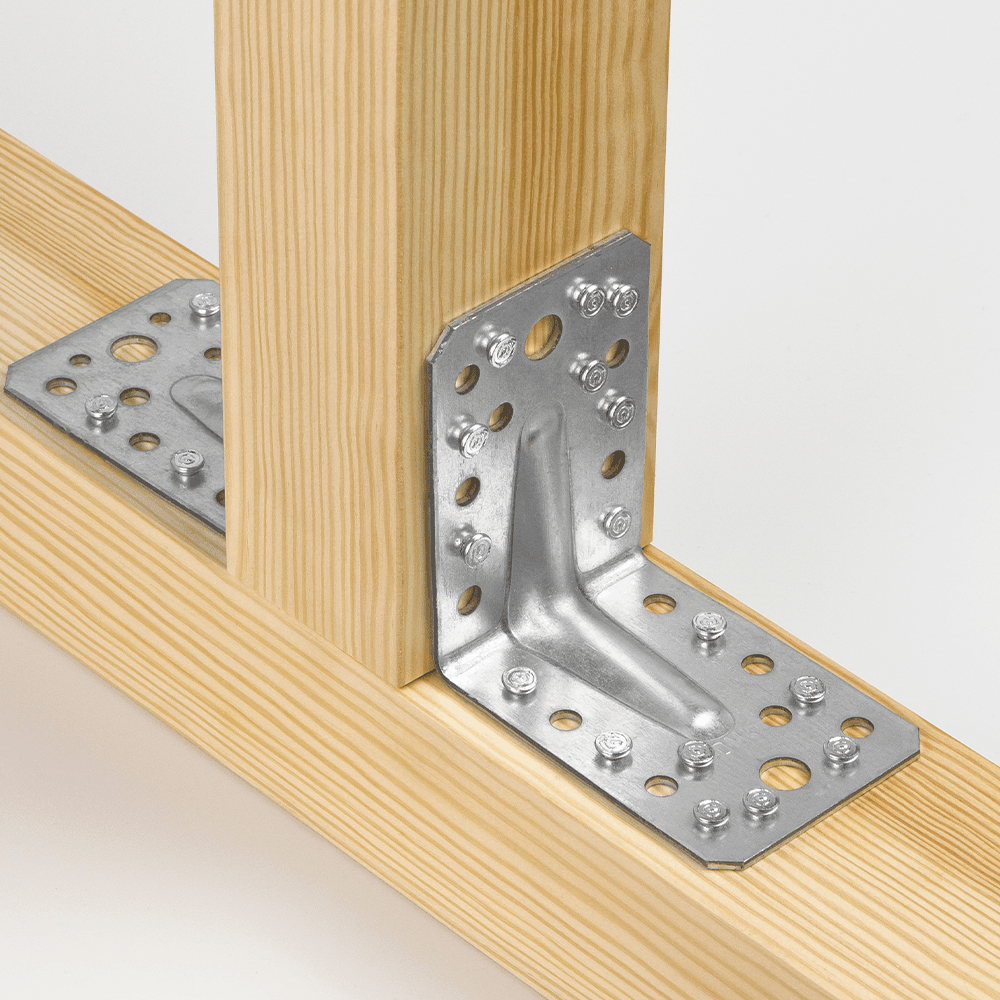 Conectores-para-estructuras-de-madera/Escuadras-de-carpinteria/Escuadra -en-U-Acero-zincado