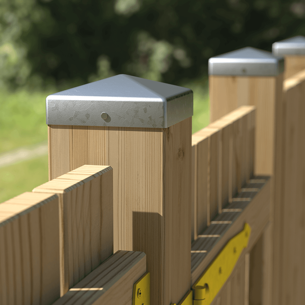 POST CAPS, FENCE FITTINGS